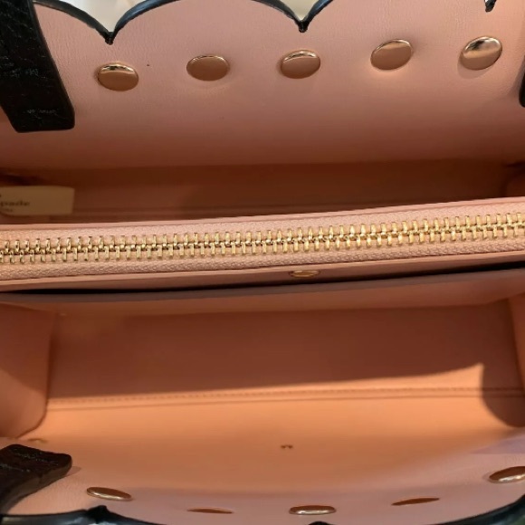 Kate Spade Black hayes Street pearl Sam Satchel - Picture 3 of 8